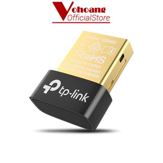 Bộ Chuyển Đổi Bluetooth TP-Link UB400 USB Nano Bluetooth 4.0 cho desktop / laptop - Hàng Chính Hãng