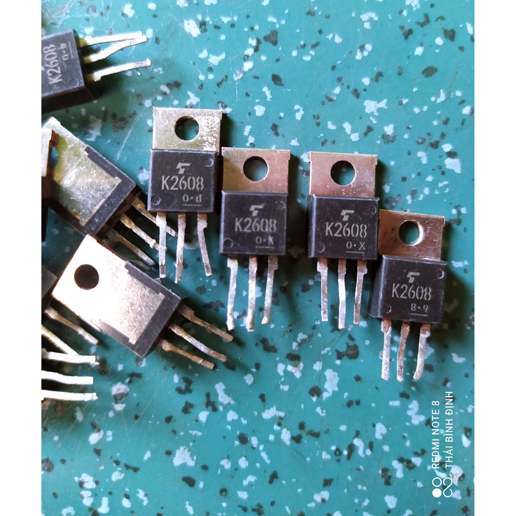 10 CON MOSFET K2608 LƯNG ĐỒNG XỊN | Shopee Việt Nam