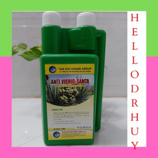 Chế Phẩm Sinh Học - Td  ANTI VIBRIO SANTA - Phòng Bệnh Phân Trắng, Phát Sáng, Ngăn Sự Phát Triển Của Vibrio...Chai 1Lit