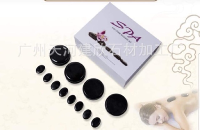 Bộ đá nóng massage 16 viên