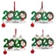 Whimsical 2020 Cây Giáng Sinh Trang Trí Cách Ly Họ Xmas Khóa Trang Trí Cho Lễ Kỷ Niệm Vui Vẻ