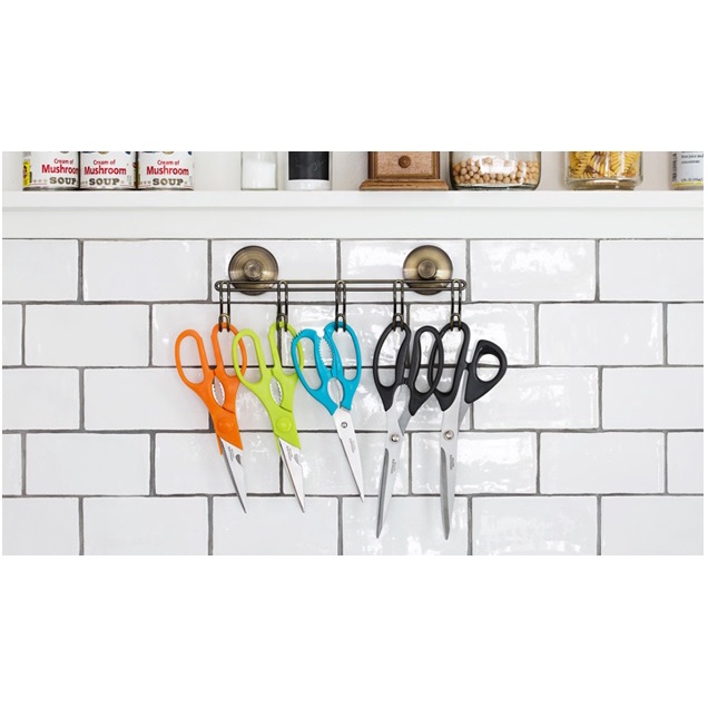 Kéo nhà bếp đa năng LocknLock bền đẹp sắc bén tiện dụng F00097 21cm, F00098 22cm, CKK207 25cm - K-MALL