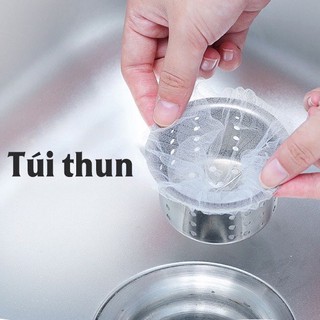 Túi lọc rác bồn rửa bát, Túi lưới gắn chậu rửa bát
