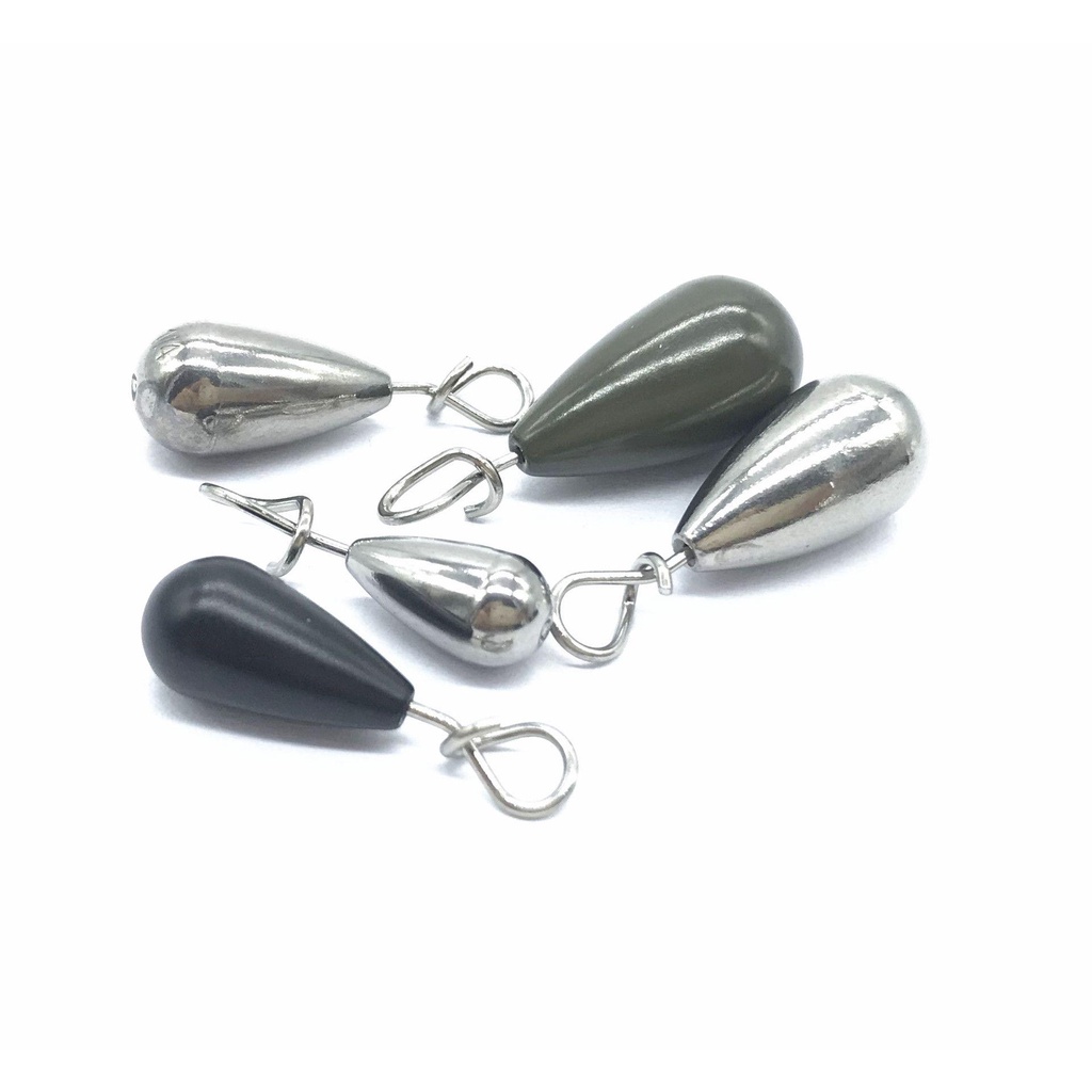 Đá Chì Vonfram Cho Câu Cá - Bộ Kèo Sinker 3.5/5.3/7/10.5/14g, Bổ Sung Trọng Lượng Hiệu Quả