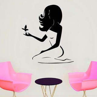 Decal Trang Trí Cửa Tiệm Nail - Spa - HairSalon - Nối Mi, Nổi bật thu hút khách hàng(P8/9)
