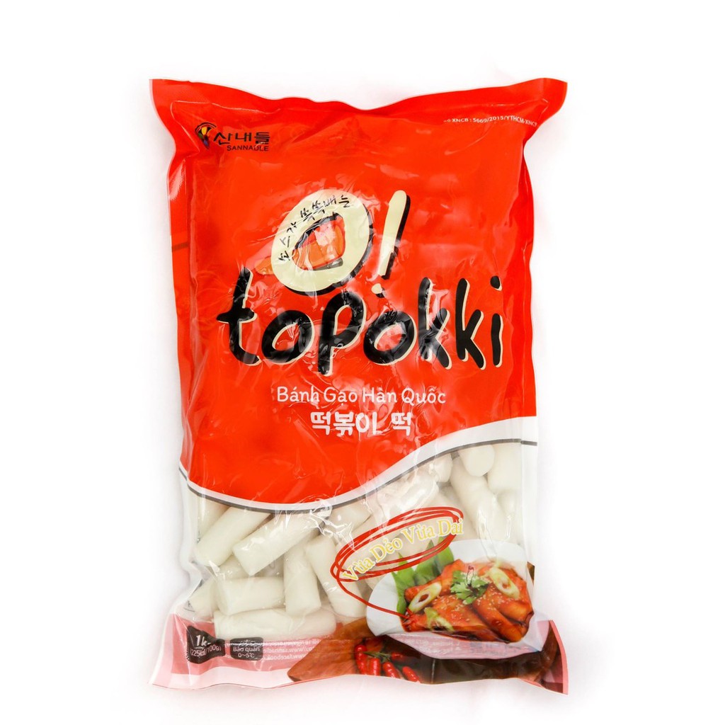 SET 500g bánh gạo + 500g tokpokki nhân phô mai +200g bột phô mai