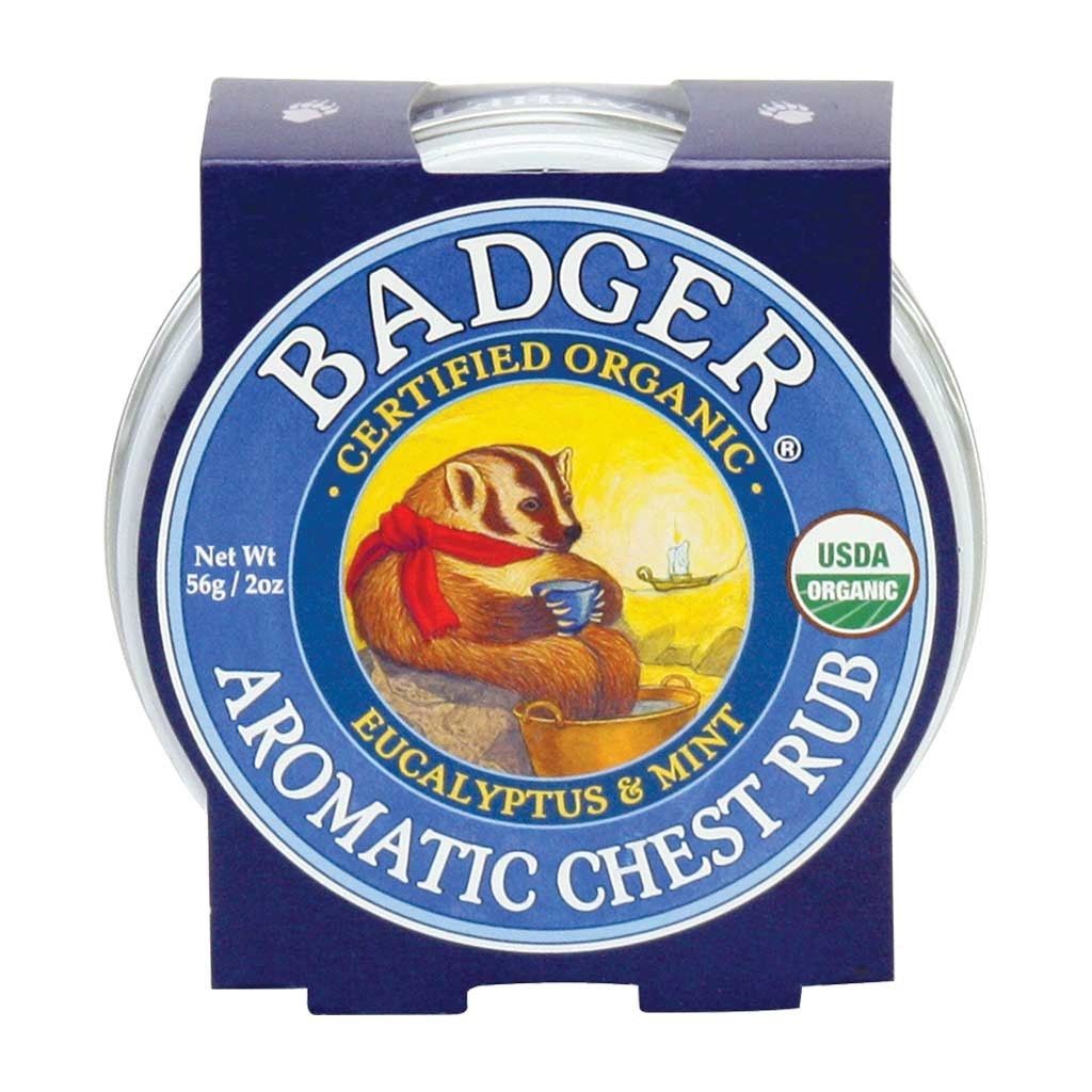 Mô tả Sáp dầu bôi ấm ngực hữu cơ BADGER organic Chest Rub balm -  21g - 5