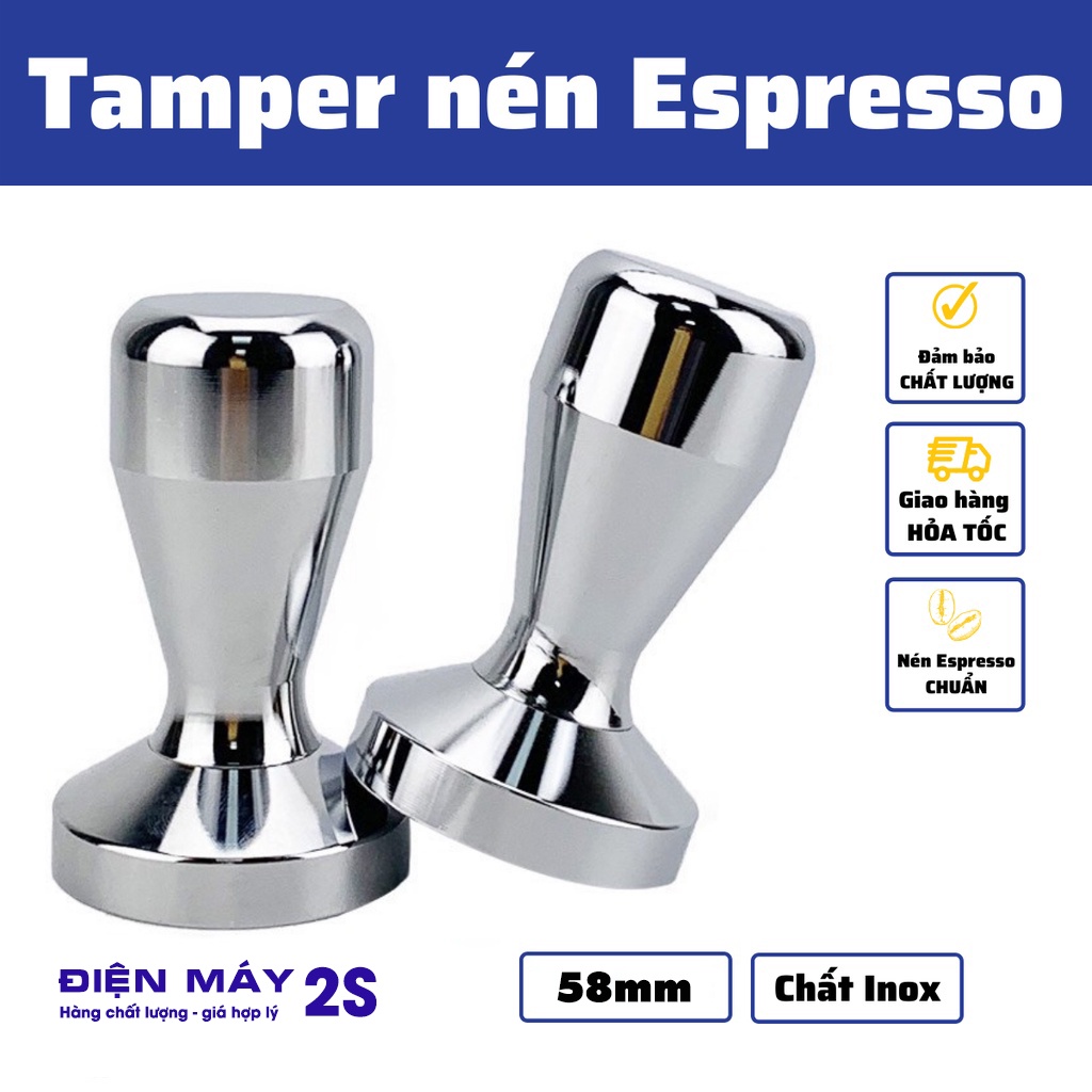 Supporto Regolabile Per Tamper Caffè – Base In Alluminio Per Portafiltri 51, 53 E 58 Mm – Elegante E Stabile