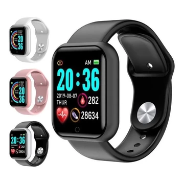 Đồng hồ thông minh Bluetooth Y68 D20 S có thể theo dõi sức khỏe / Huyết áp / Theo dõi nhịp tim Đồng hồ thông minh nam