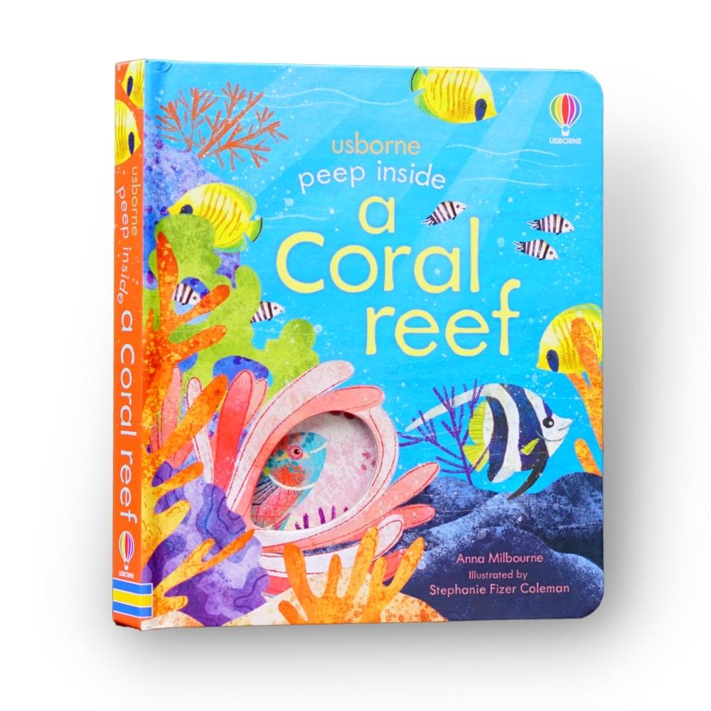 Sách Peep inside a Coral Reef Tìm hiểu rạn san hô