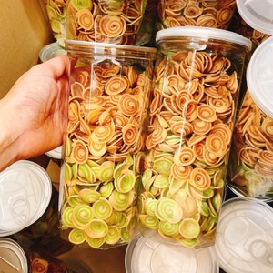 Bánh Tai Heo Nhí Mix 2 Vị Matcha và Caacao -1lon pet 330GR