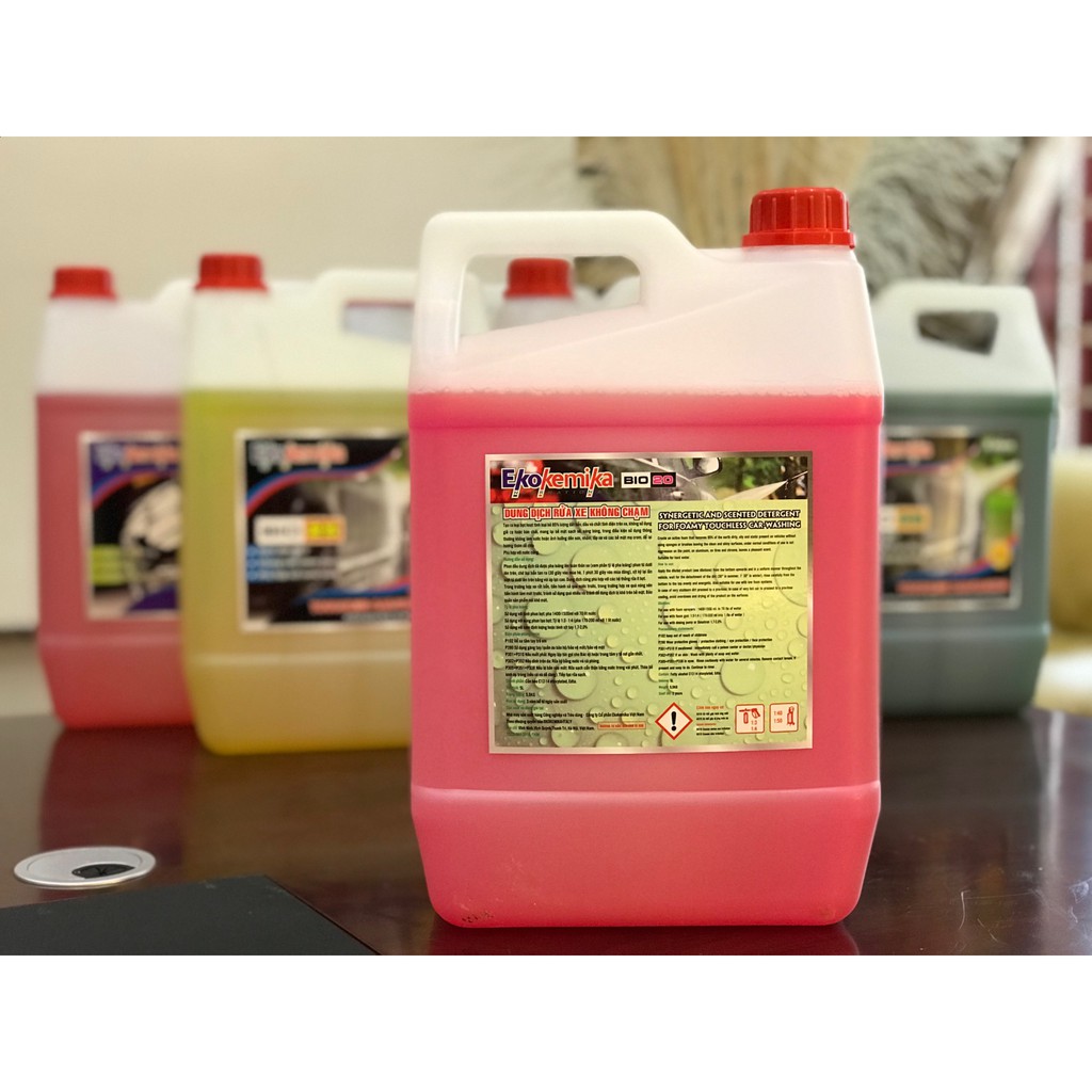 DUNG DỊCH RỬA XE KHÔNG CHẠM EKOKEMIKA BIO 20-5L