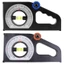 Yjcnelcr Đo độ dốc đa chức năng Declinometer Thước góc Thước đo độ nghiêng Dụng cụ đo độ nghiêng từ tính Slo