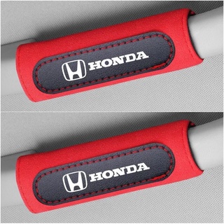 Set 1/2 Bao Da Bọc Tay Vịn Ghế Xe Hơi Honda City Civic HRV CRV Jazz BRV