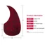 CORALTIDE Đàn Guitar Pickguard Phụ Kiện Miếng Dán Tự Dính Chọn Bảo Vệ