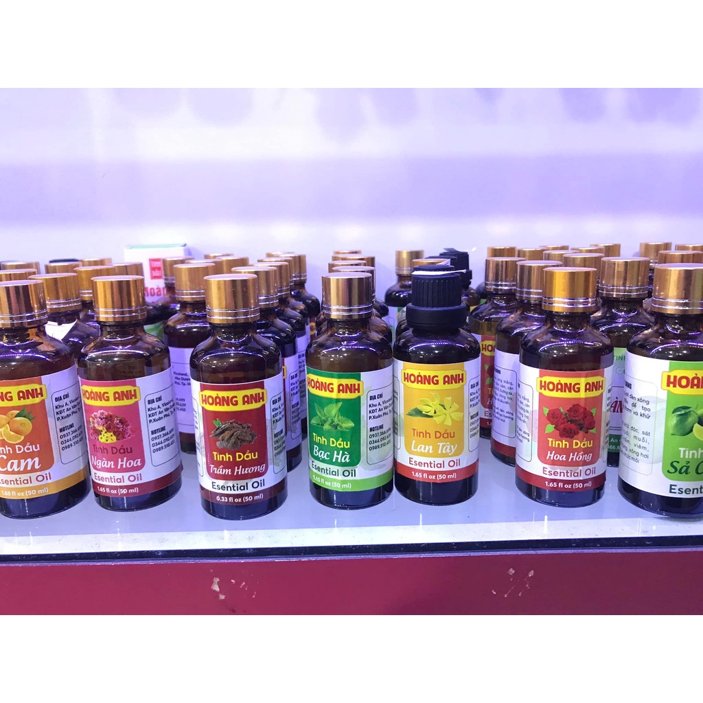Tinh Dầu Huế Xông Phòng Hoàng Anh Nguyên Chất, Tự Chọn Mùi (10ml)