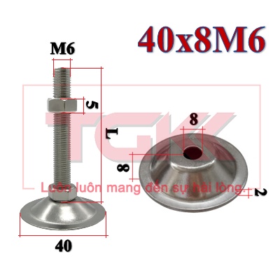 Chân đế inox 304 40x8M6 | Shopee Việt Nam