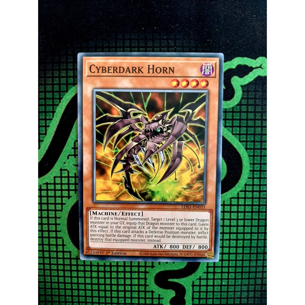 Yu-Gi-Oh! Cyberdark Horn - LDS1-EN031 Common 1st Edition - Legendary Duelists: Season 1 Single - View #10