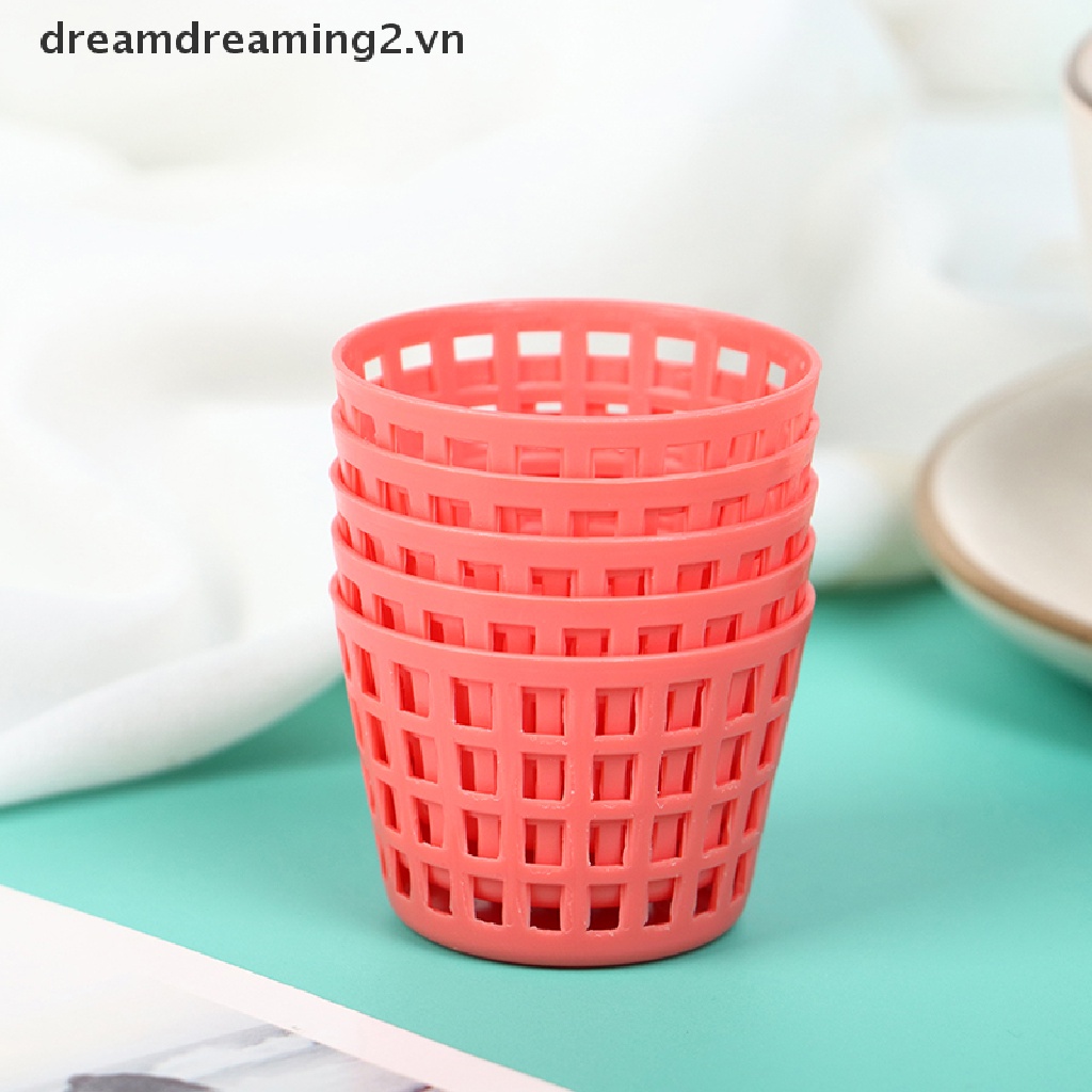 Bộ 5 Giỏ 1 / 12 Dễ Thương Cho Búp Bê Nhà
