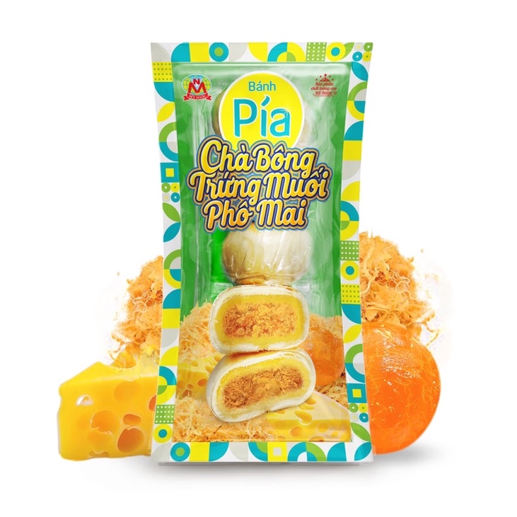 Bánh Pía Mini Vị Chà Bông Phô Trứng Muối Phô Mai - 90gr | Shopee Việt Nam
