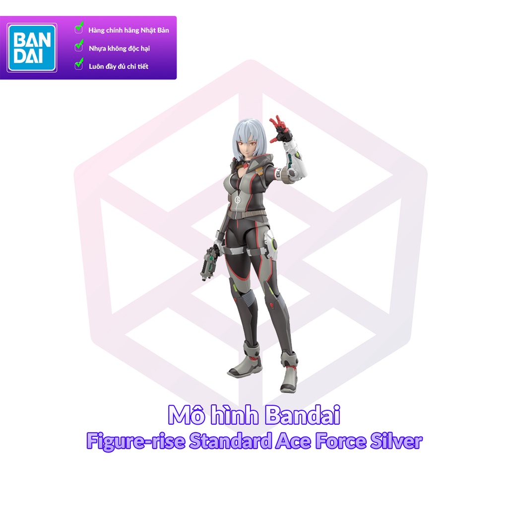 Mô hình Bandai Figure-rise Standard Ace Force Silver [FRS] | Shopee ...