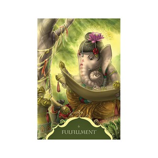 Bộ Bài Whispers of Lord Ganesha (Mystic House Tarot Shop) - Bài Gốc Authentic Chính Hãng 100%