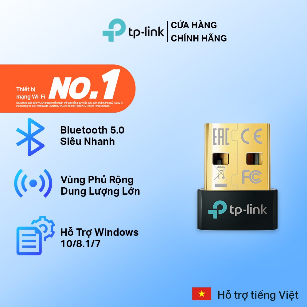 Ảnh Bộ Chuyển Đổi Bluetooth TP-Link UB500 / UB500 Plus USB Bluetooth 5.3 1