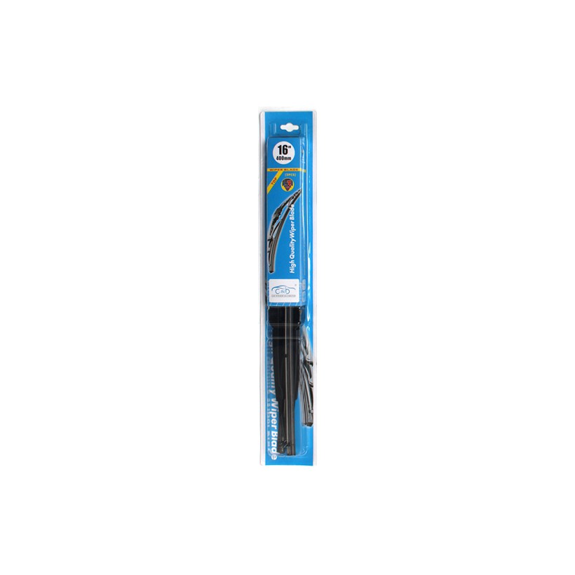 Combo 2 Gạt Mưa Ô Tô Gọng Sắt CIND 405 (16inch/400mm) Phù Hợp Cho Nhiều Dòng Xe Ô Tô Xe Hơi Có Móc Cong Chữ U