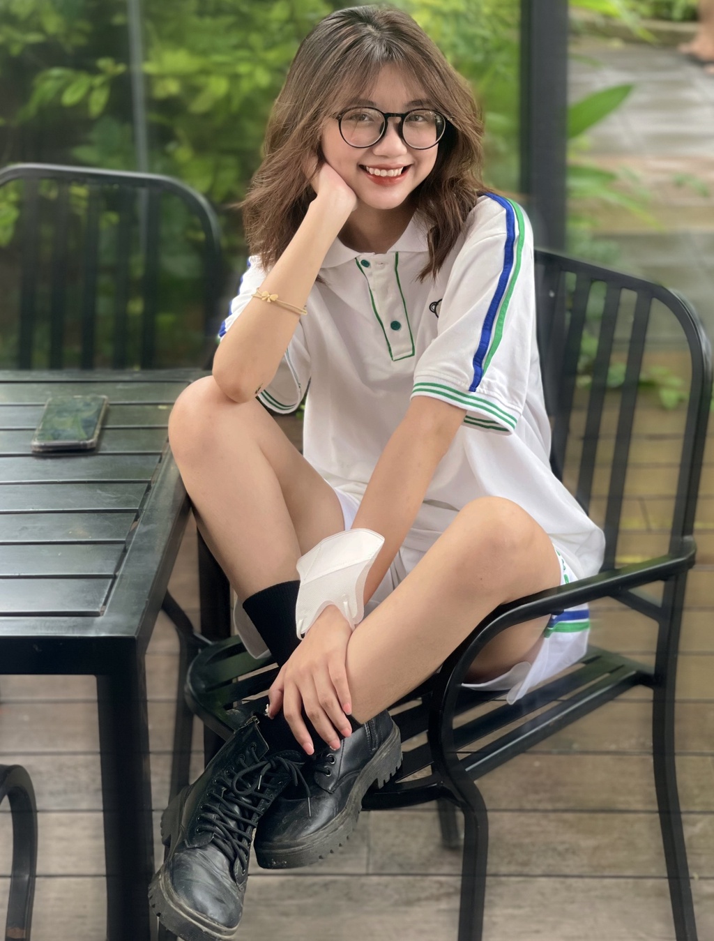 Mô tả Gọng kính DOKCRAZY DANO mắt tròn nam nữ thời trang chất liệu cao cấp, nhẹ, Chống ánh sáng xanh,UV400 - 6