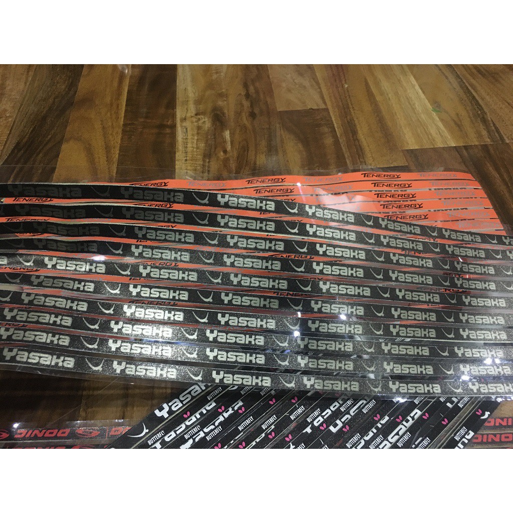 [Xỉ, lẻ, CTV] 90cm (0.9 mét) viền vợt bóng bàn Yasaka (10mm, 12mm) chính hãng dùng cho 2 vợt