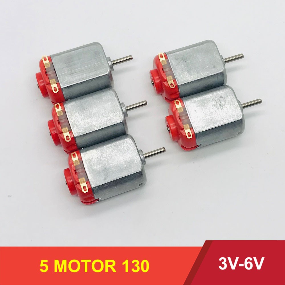 5 cái mô tơ mini 3v - 6v motor 130 tốc độ 14500 RPM - LK0013 | Shopee ...
