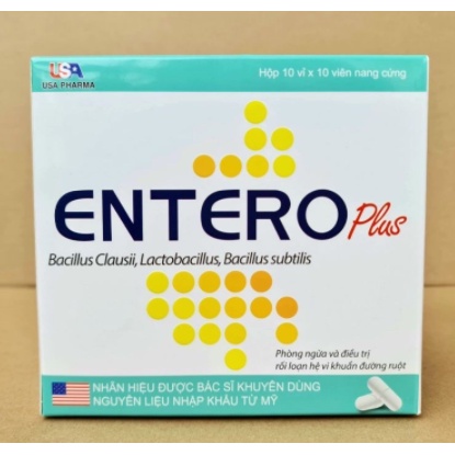 Men vi sinh ENTERO Plus Giúp cân bằng hệ vi sinh đường ruột - Hộp 100 ...