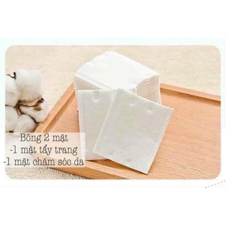 Bông tẩy trang 3 lớp Cotton Pads Túi 222 miếng