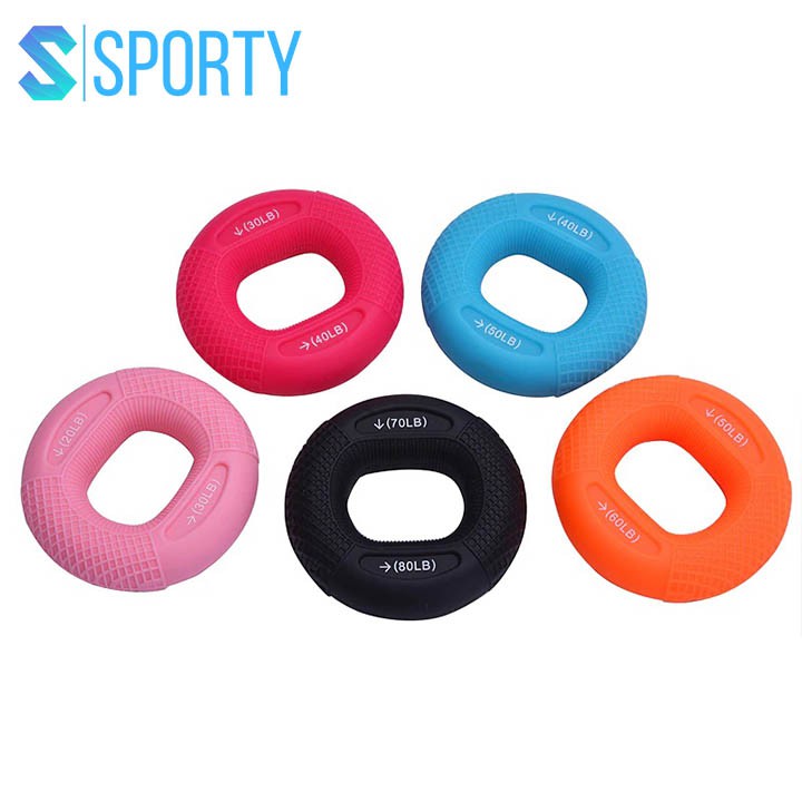 Ảnh Bóp tập cơ tay vòng tròn YGW28 có thể điều chỉnh tay cầm 20-80LB SPORTY 3