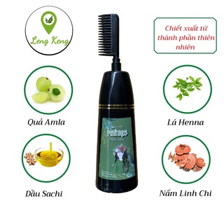 Dầu Gội Phủ Bạc Thảo Mộc 100% Thiên Nhiên, KHÔNG Hóa Chất, KHÔNG PHẨM MÀU