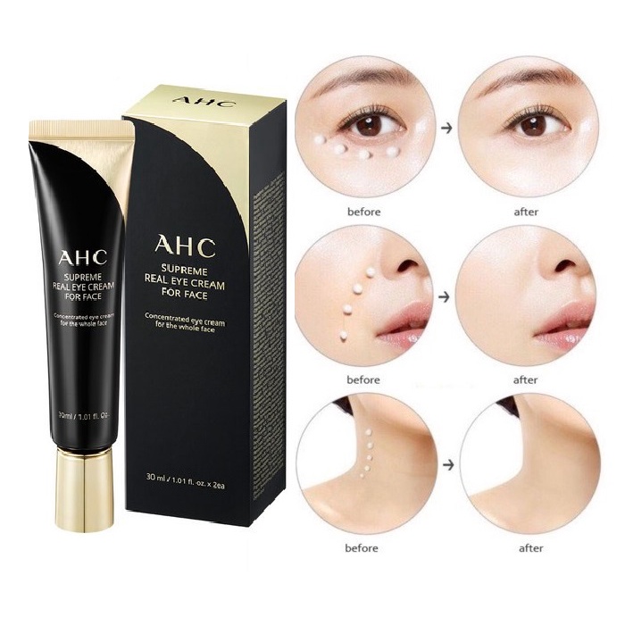 Vì sao khách hàng lại lựa chọn kem mắt AHC Premier Ampoule In Eye Cream Anti-Anging để chăm sóc da vùng mắt?
