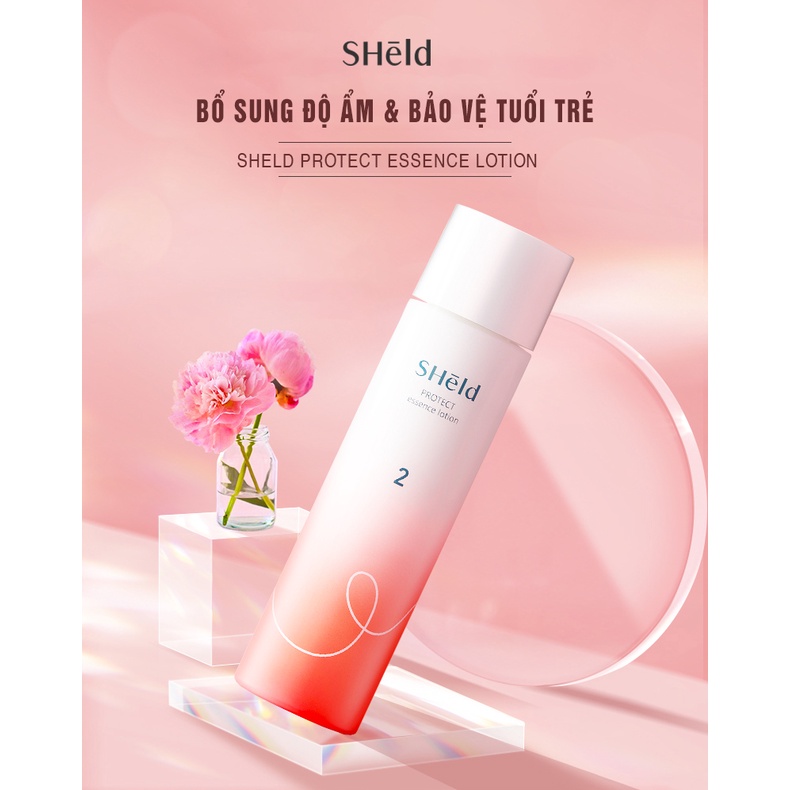 Ảnh Nước Hoa Hồng Dưỡng Ẩm Bảo Vệ Da Ban Ngày MOMOTANI SHeld 150ML 3