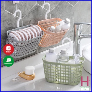 Giỏ nhựa đựng đồ dùng nhà bếp, nhà tắm Việt Nhật 3241 có móc câu tiện ích,giỏ đựng đồ màu sắc xinh xắn ( H )