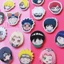 HK1 Naruto Thổ Cẩm Pin Anime Hình Dễ Thương Túi Quần Áo Cổ Áo Huy Hiệu Trang Sức Sasuke Kakashi Đồ Chơi Quà Tặng Cho Học Sinh Kid