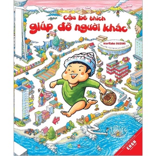 Sách Ehon Cậu bé thích giúp đỡ người khác