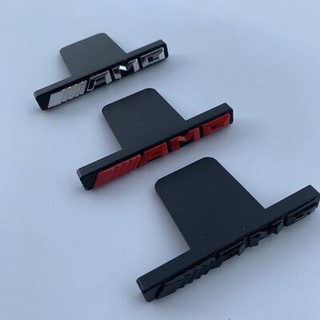 Mercedes Benz AMG BENZ AMG C E GLC Logo huy hiệu lưới tản nhiệt phía trước