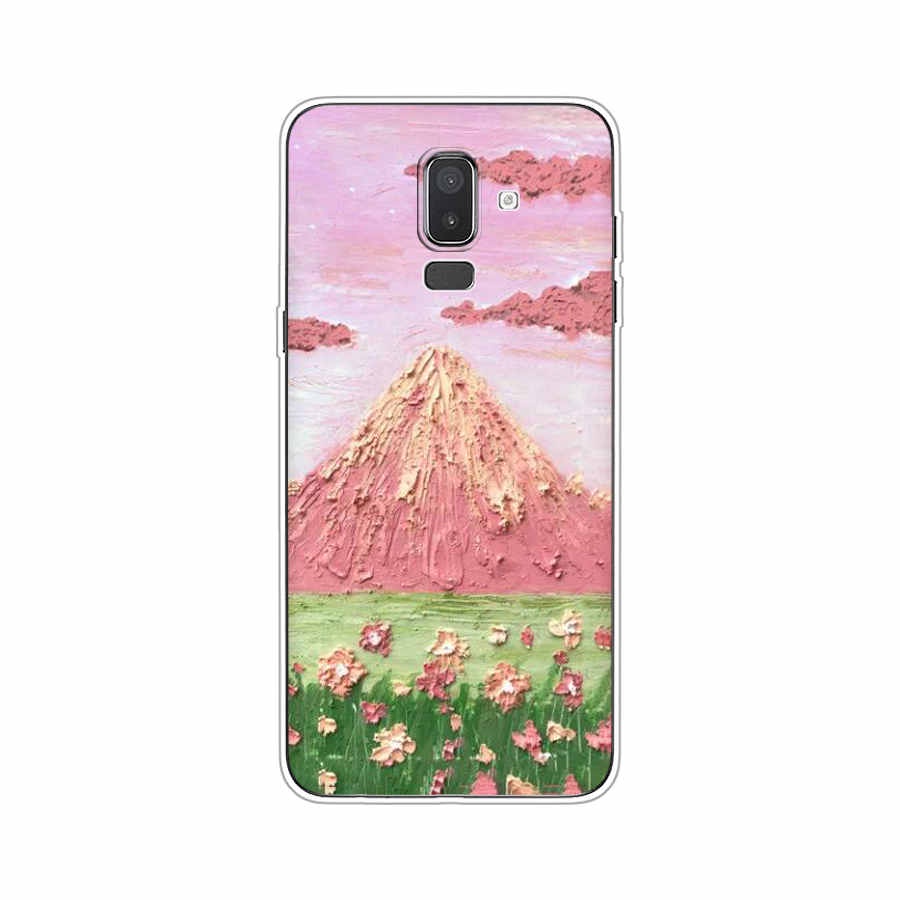 Ốp Điện Thoại TPU Dẻo In Họa Tiết Độc Đáo Thời Trang Cho Samsung Galaxy j7 pro j5 2017 J8 2018 A01