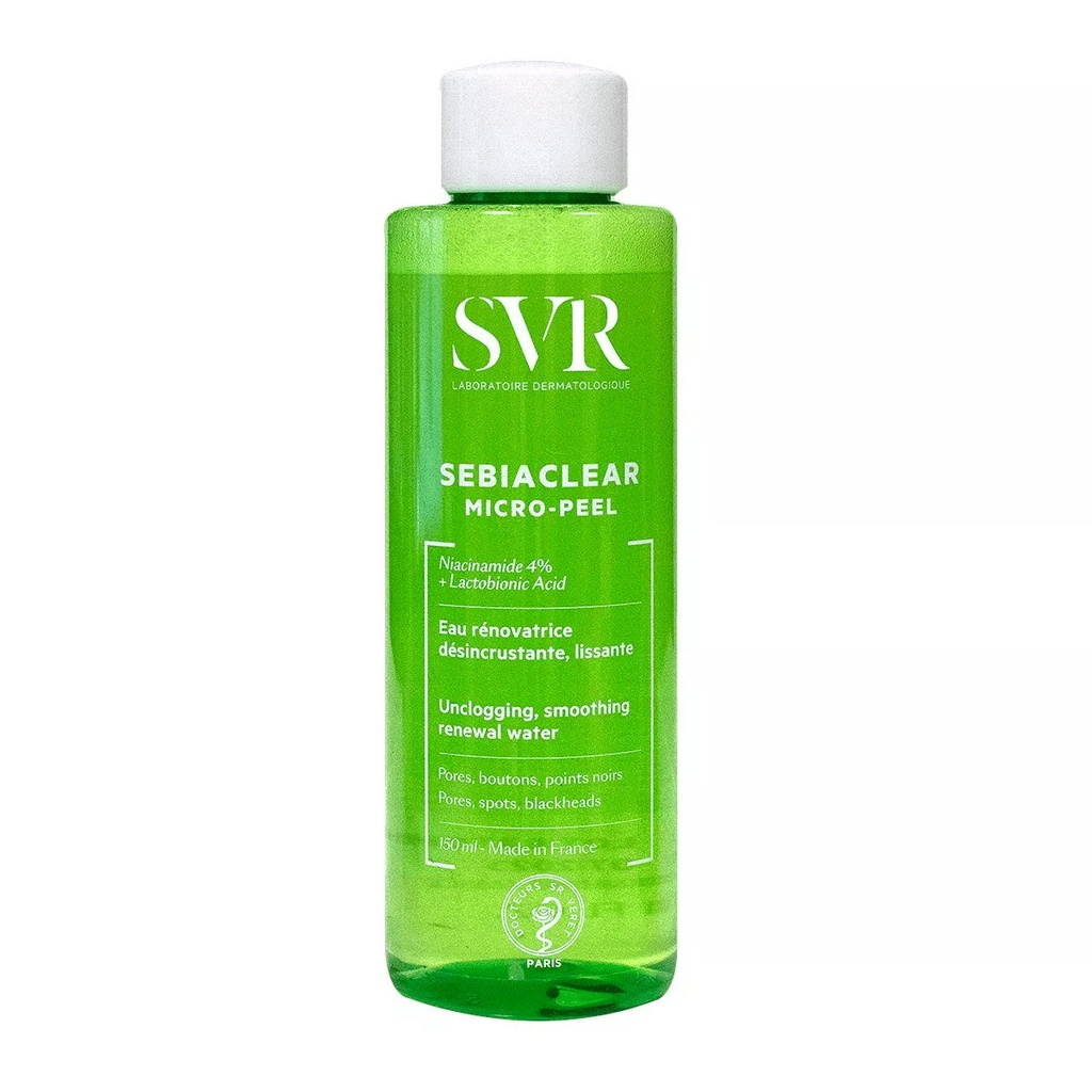 Ảnh Nước cân bằng cho da dầu, mụn SVR Sebiaclear Micro Peel 150ml - AJA'S SKINLAB 2