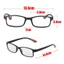 Kính đọc sách CATMALLER88 Unisex Chăm sóc thị lực linh hoạt di động