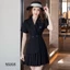 Đầm xoè xếp ly sang trọng đẳng cấp có size 70kg siêu xịn , cho các quý bà , quý cô nương - thời trang sang trọng H