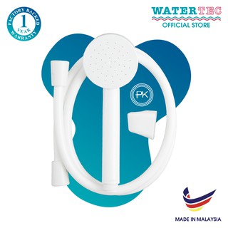 Vòi hoa sen WATERTEC màu trắng WT011W nhựa ABS/PP/POM Malaysia chống oxy hóa