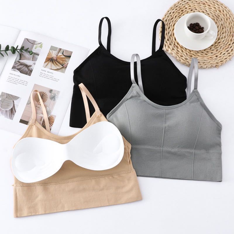 Áo Bra Nữ Cotton không gọng co giãn tập gym, yoga, thể thao BR01