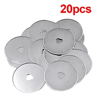 20 Chiếc 10 Chiếc 5 Chiếc 45 Mm Đĩa Cắt Xoay Lưỡi Thay Thế Đổ Lại Lưỡi Dao Và 45 Mm Dụng Cụ Cắt Cho Vải Miếng Dán Da
