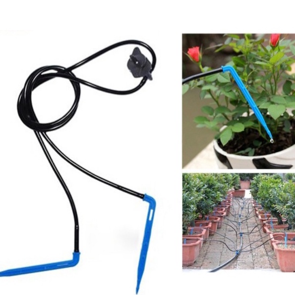 Bộ Tưới Nhỏ Giọt Có Bù Áp, Lưu Lượng 4 lít/giờ (Bộ 2 Que Cắm)
