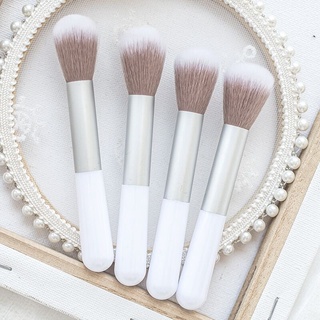 [COD] Cọ má hồng Loose Powder Brush Cọ trang điểm phấn mắt Beauty Single 11 * 2 * 1 Dụng cụ thẩm mỹ ღ Pink Girl Bling Makeup Look